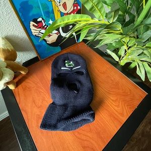 Embroidered street wear ski mask